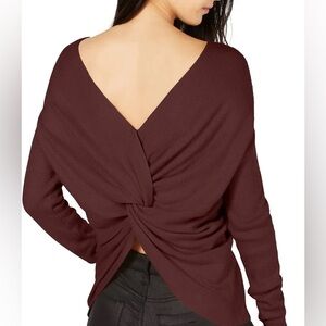 Bar III twisted back sweater - XL